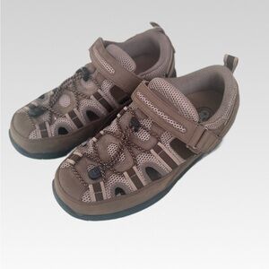 ORTHOFEET Men's Brown Outdoor Sandals size 10.5 XX WIDE